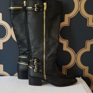 Dolce Vita Leather Moto boots Brand New